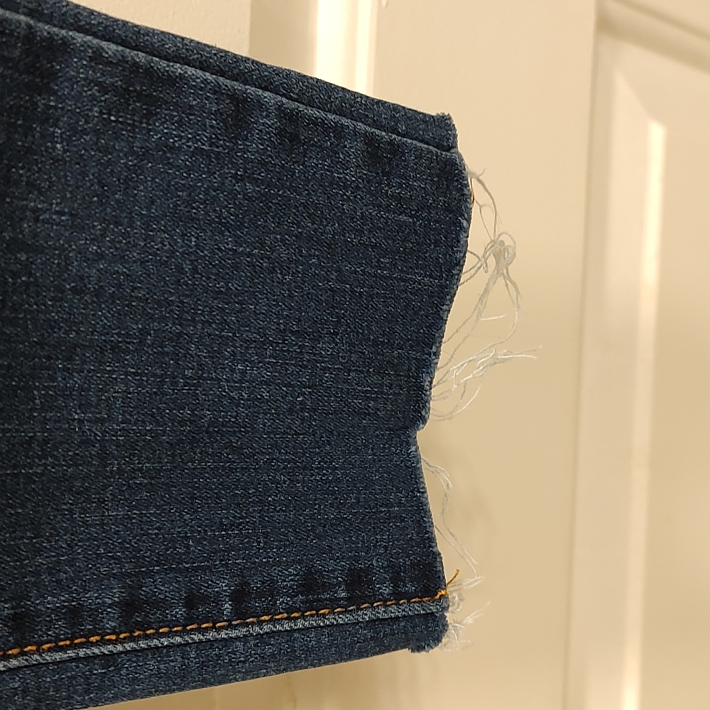 ⛄EUC American Eagle, Dark Rinse, Hi-Rise Skinny, Super Stretch, Jeggings, 00 - Picture 10 of 13